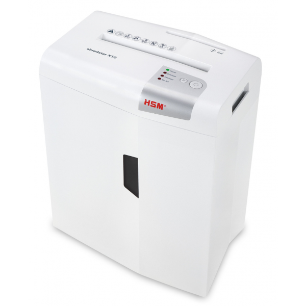 HSM Shredstar X10 碎紙機 (4x30mm) - 10張容量，可碎光碟，防卡紙